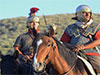 Romans on horses